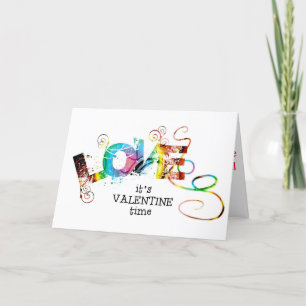 Happy Valentine day card
