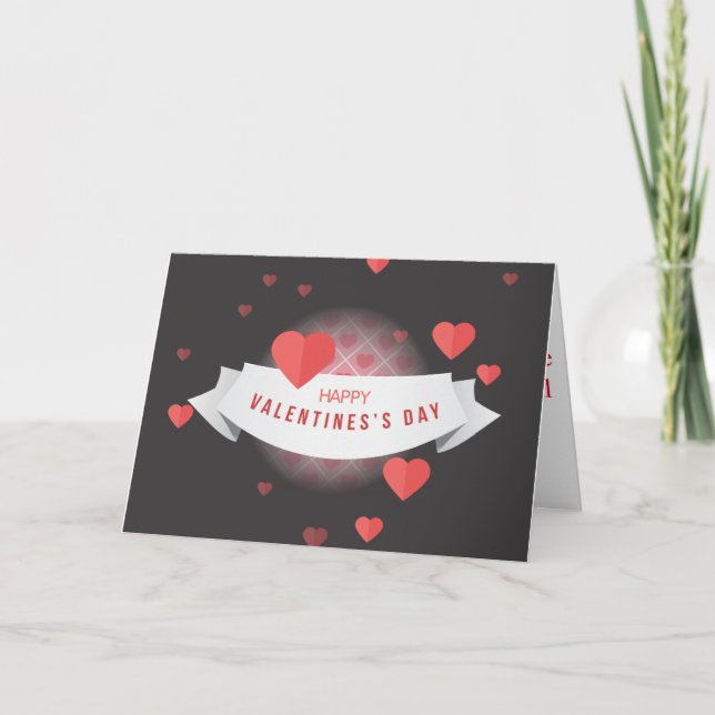Happy Valentine day card (Front)