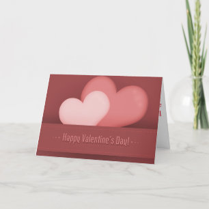 Happy Valentine day card