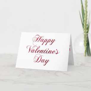 Happy Valentine day card