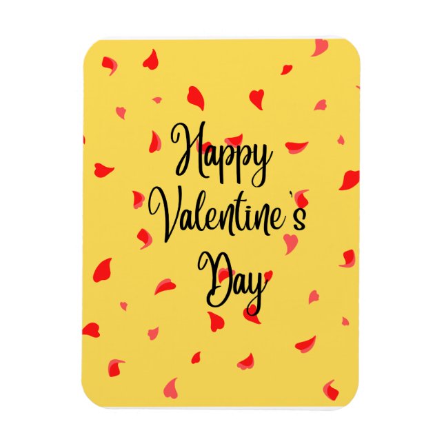 HAPPY VALENTINE DAY MAGNET (Vertical)