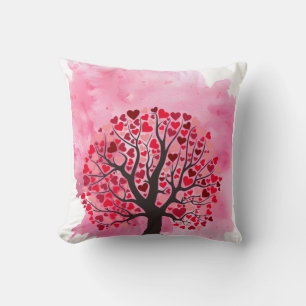 Happy Valentine Day Throw Pillow