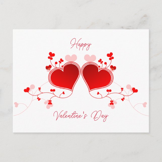 Happy Valentine Postcard (Front)