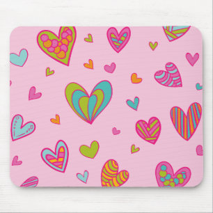 Happy valentine`s day 2023 With Heart Love         Mouse Pad