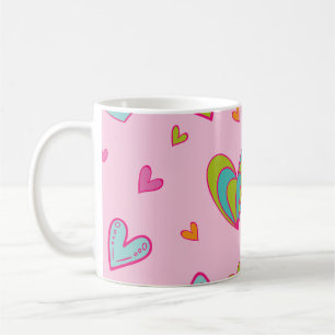 Happy valentine`s day 2024 With Heart Love Coffee Mug