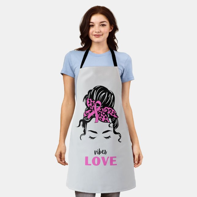Happy valentine`s day 2024 With Vibes Love       Apron (Worn)