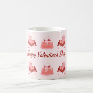 Happy Valentine’s Day Cake Mug