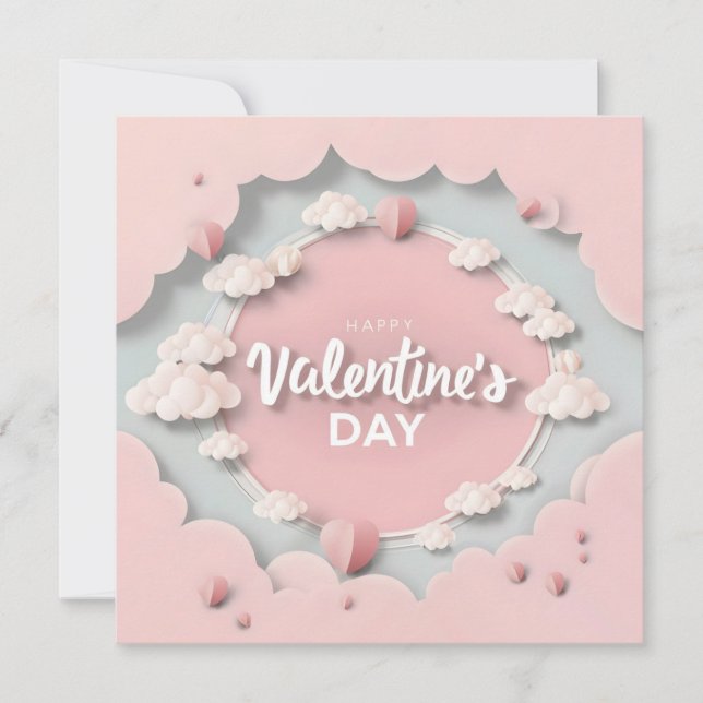 Happy Valentine’s Day love Holiday Card (Front)