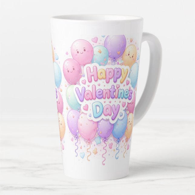 Happy Valentine’s Day Mug – Cute Love Gift (Right Angle)
