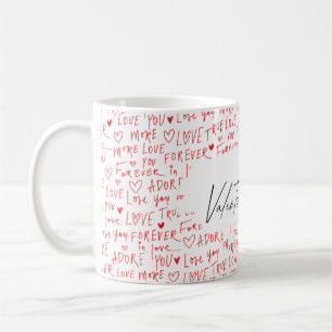 Happy Valentine’s Day Mug – Romantic Coffee & Tea 