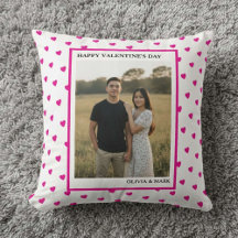 Happy Valentine’s Day Pink Heart Custom love