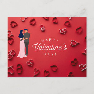 Happy Valentine’s Day Romantic Love Heart Card