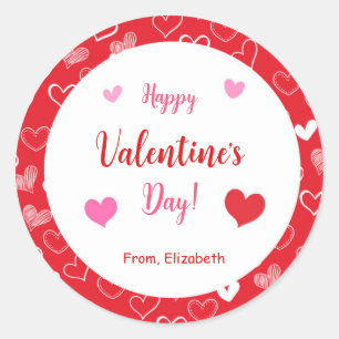 Happy Valentine’s Day Stickers