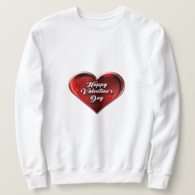 Happy Valentine’s Day Sweatshirt  (Design Front)