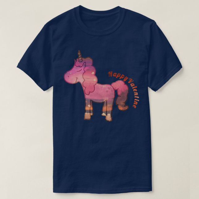 Happy Valentine T-Shirt (Design Front)