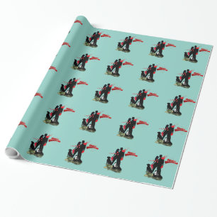 Happy Valentine Wrapping Paper