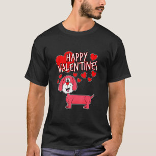 Happy Valentines 2022 Dachshund Sausage Dog Mom An T-Shirt