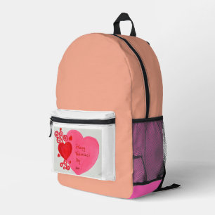 Happy Valentine's backpack