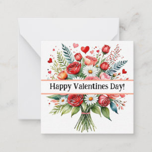 Happy valentines cards, cute, stock up! note card
