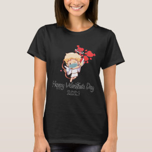 Happy Valentine's Day 2021 Cute Cupid Gift During T-Shirt