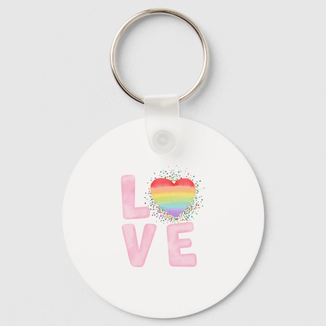 Happy Valentine's Day 2023 Idea For Her      Keychain (Front)