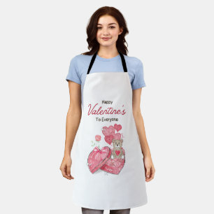 Happy Valentine's Day 2023 -Love Images Trendy     Apron