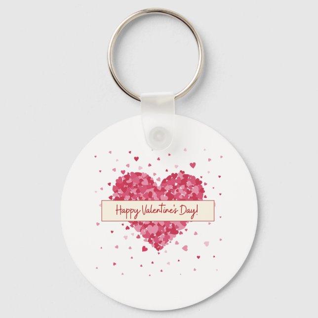 Happy Valentine's Day 2023 ,Love You My Sweetheart Keychain (Front)