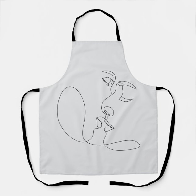 Happy Valentine's Day 2024 Ideas   Apron (Front)