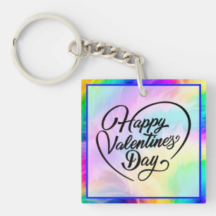 Happy Valentine's Day-23823 Keychain