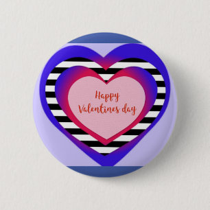Happy valentine's day  2 inch round button