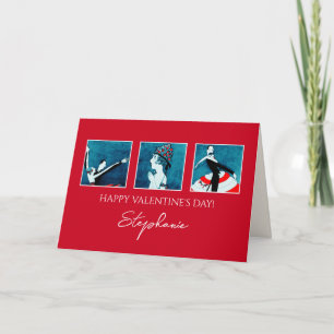 Happy Valentine's Day. Art Deco Greeting Cards