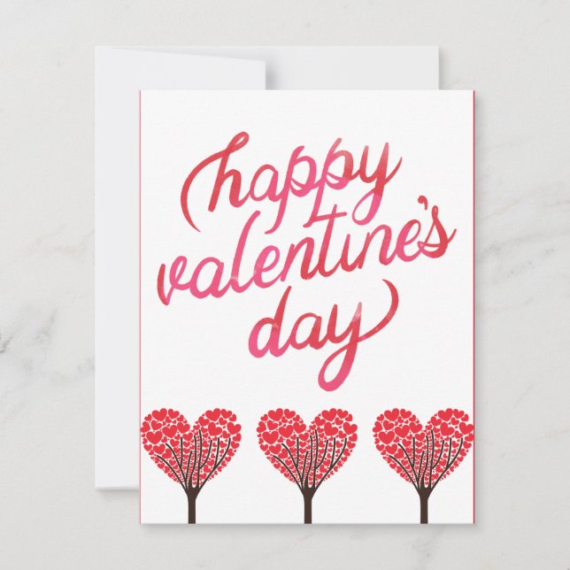 Happy Valentines Day Card (Front)