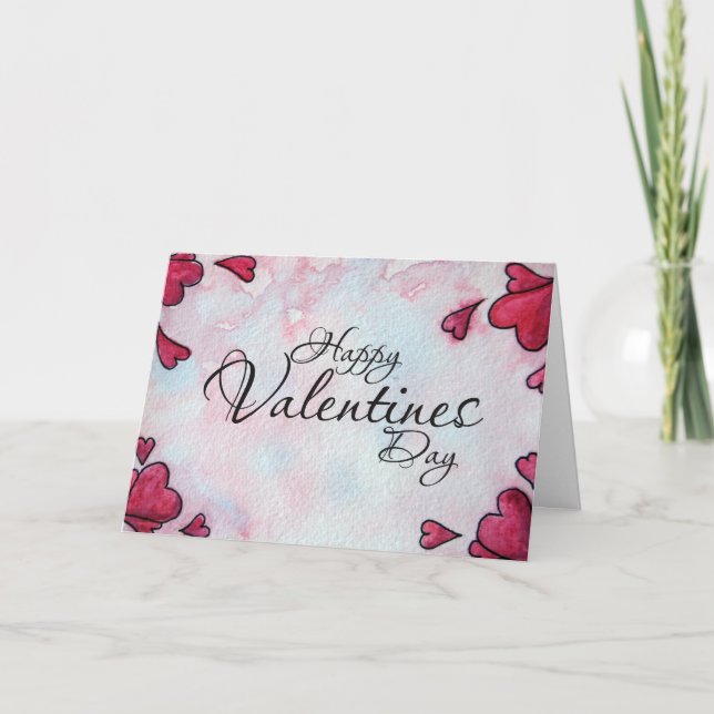 Happy Valentines Day Card (Front)