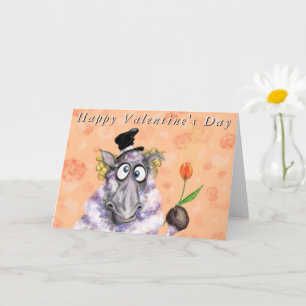 Happy Valentine's Day Card In Love Ram - Fun