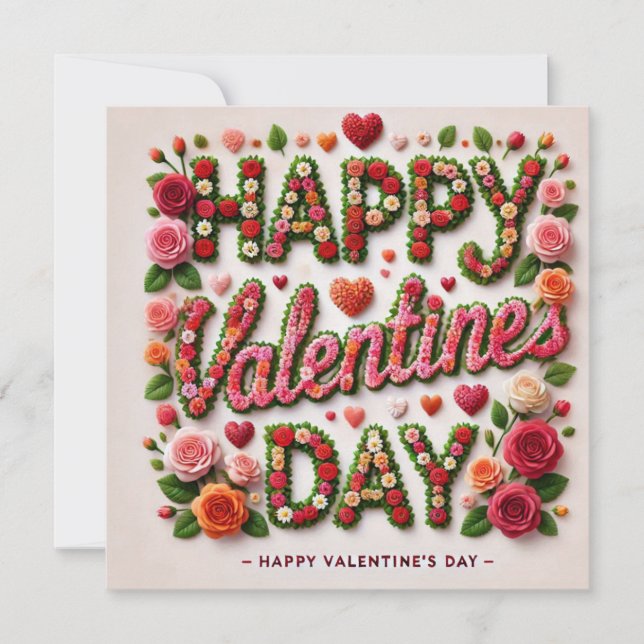 Happy Valentines Day Cards  (Front)