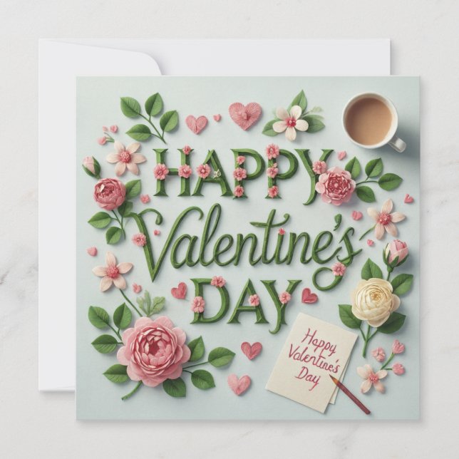 Happy Valentines Day Cards  (Front)