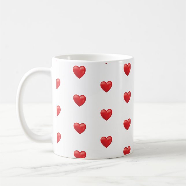 Happy Valentine's Day Coffee Mug (Left)