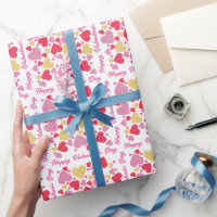 Happy Valentine's Day Coloured Heart Collage