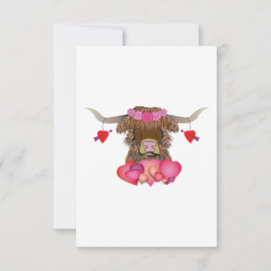Happy Valentines Day Cow