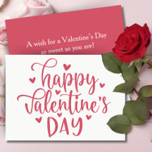 Happy Valentine's Day Decorative Script Custom