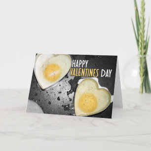 Happy Valentines Day Eggs Holiday Card