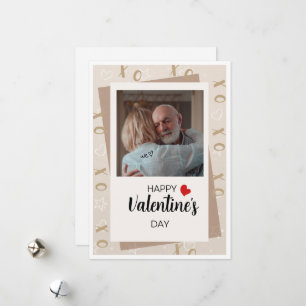 Happy Valentine's Day filled with the sweet scent  Holiday Card