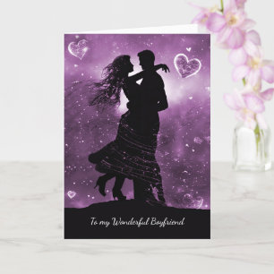 Happy Valentines Day For Boyfriend Card
