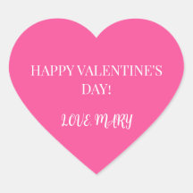 Happy Valentine's Day from Name Pink 