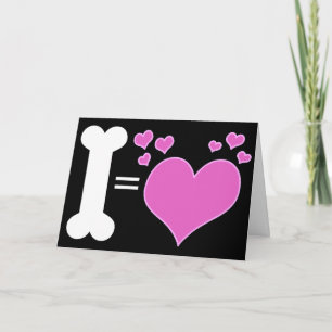 Happy Valentine's Day From Your Dog! Holiday Card