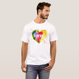 Happy Valentines Day Gay Couple LGBT T-Shirt