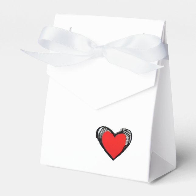 Happy Valentine's Day gifts  Favor Box (Front Side)