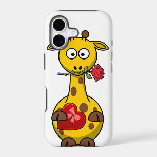 "HAPPY VALENTINE'S DAY" GIRAFFE