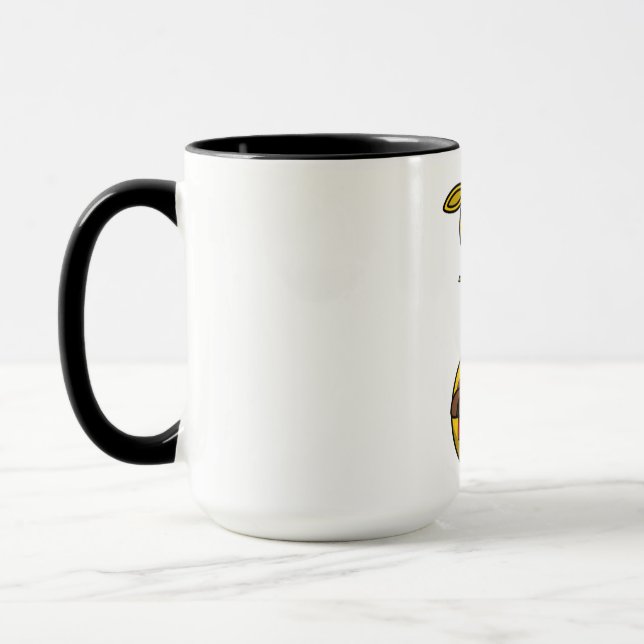 "HAPPY VALENTINE'S DAY" GIRAFFE MUG (Left)