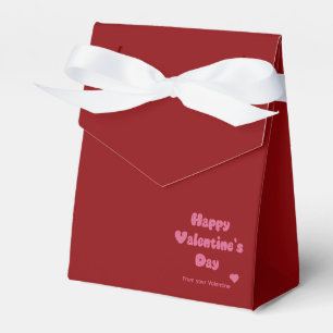 Happy Valentine's Day Glitter Favor Box